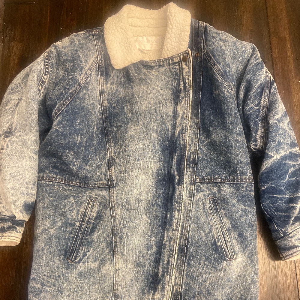Denim Coat- Bergdorf Now